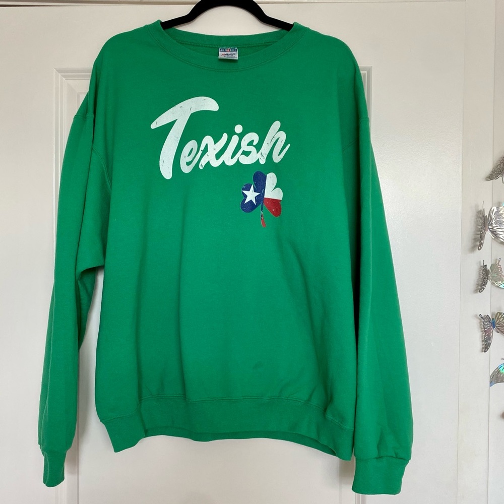Texas St Patrick’s day sweatshirt
